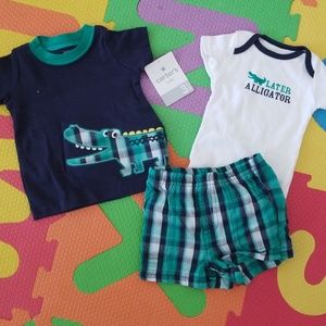 NWT Carter's 3 piece